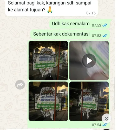 Pengiriman Papan Bunga Selamat Cibitung