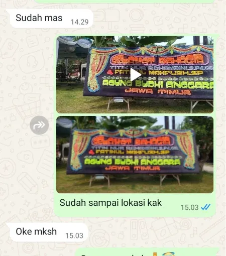 Pengiriman Papan Bunga Cibitung