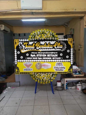 Papan Bunga di Cibitung