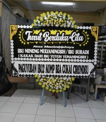 Papan Bunga di Cibitung