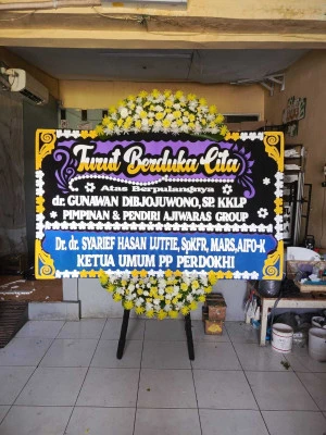 Papan Bunga di Cibitung